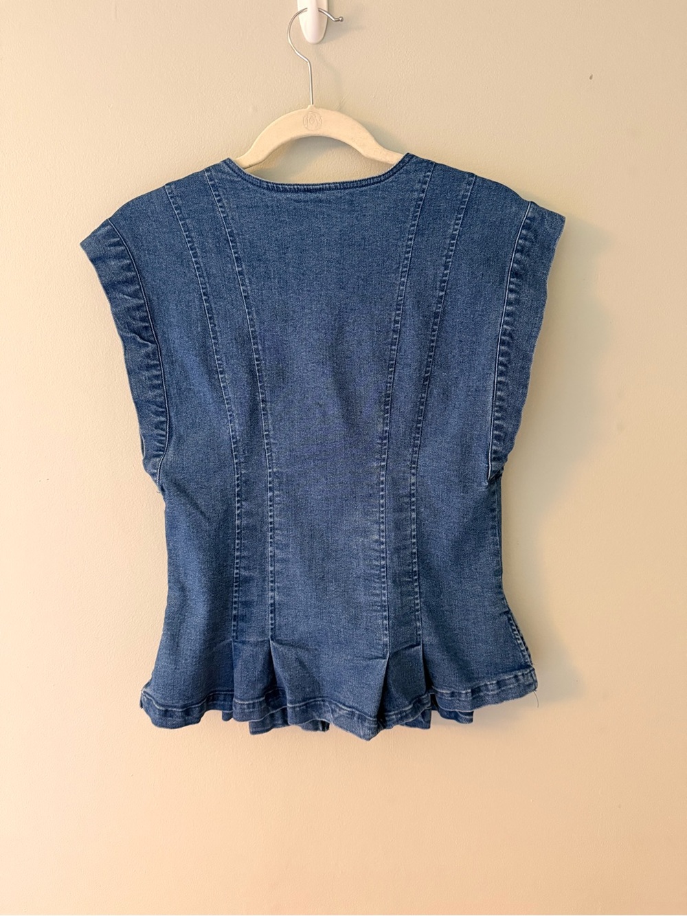Free People Dylan Denim Vest - Picture 7 of 8